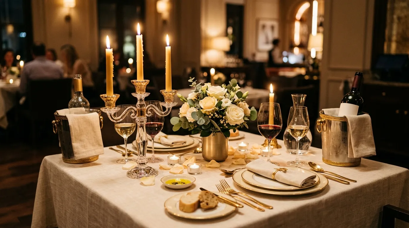 Dîner romantique idées